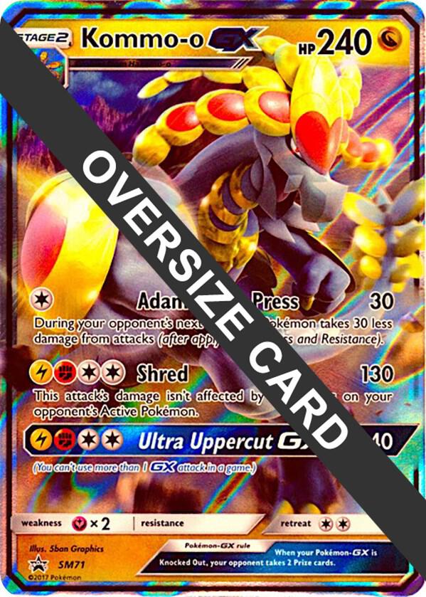 Kommo-o GX - SM71 (SM Black Star Promo) card image