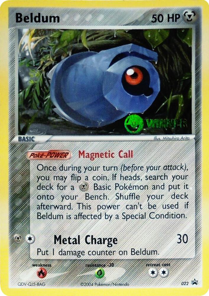 Beldum - 022 (League Promo) [Winner] card image