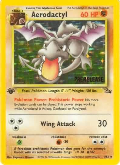 Aerodactyl (Prerelease) card image