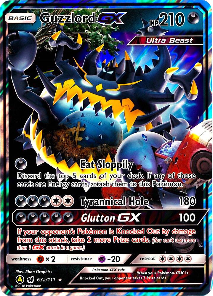 Guzzlord GX - 63a/111 card image