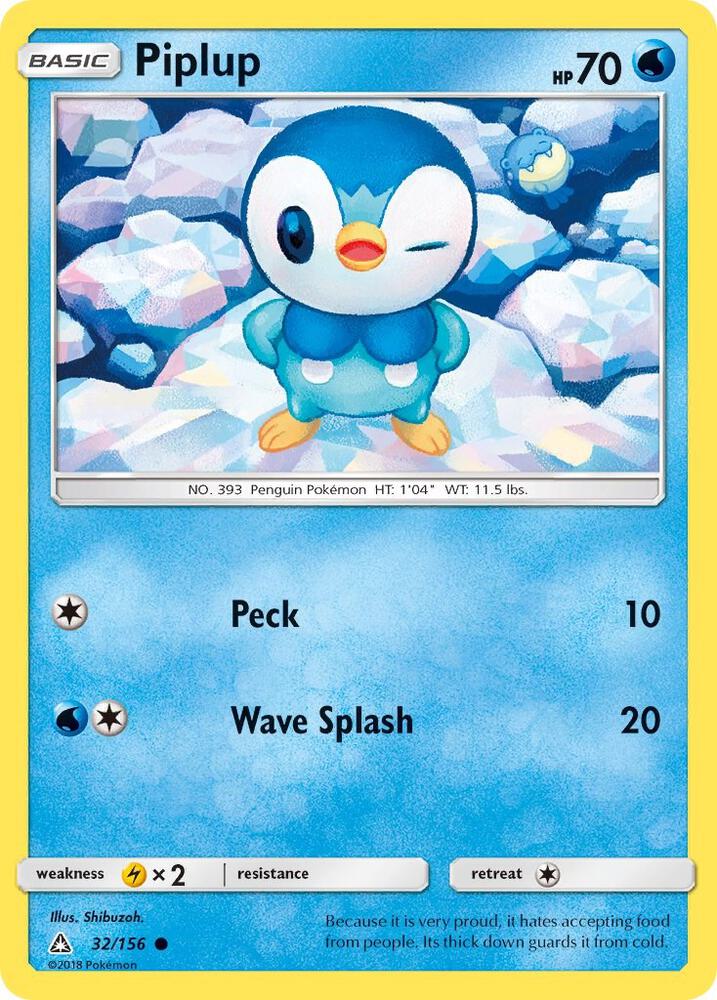 Piplup (32) card image