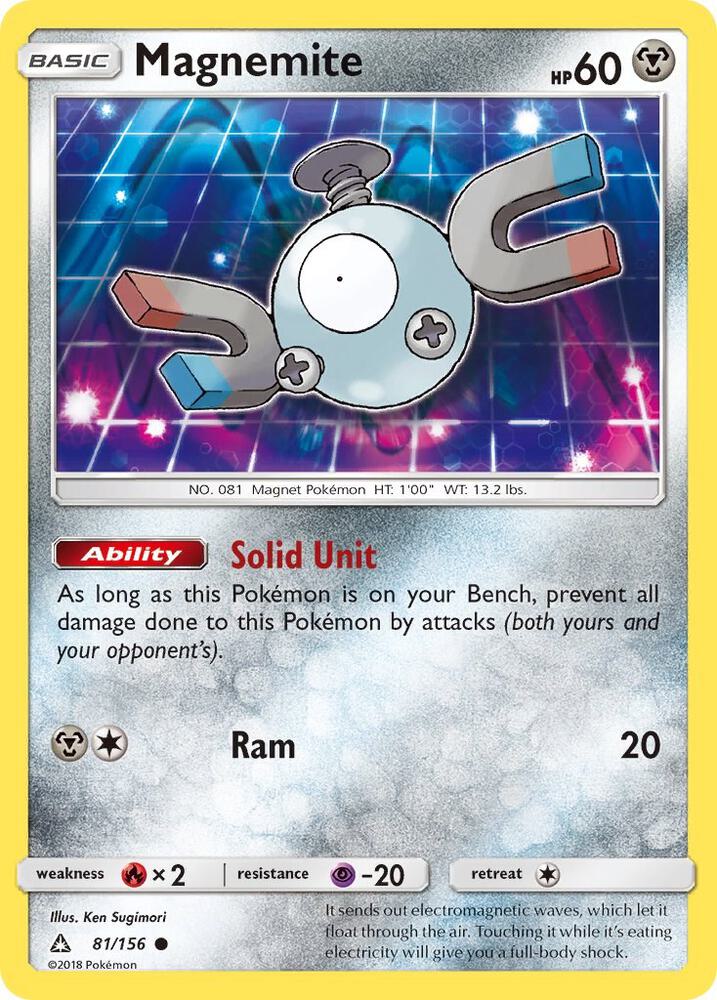 Magnemite (81) card image