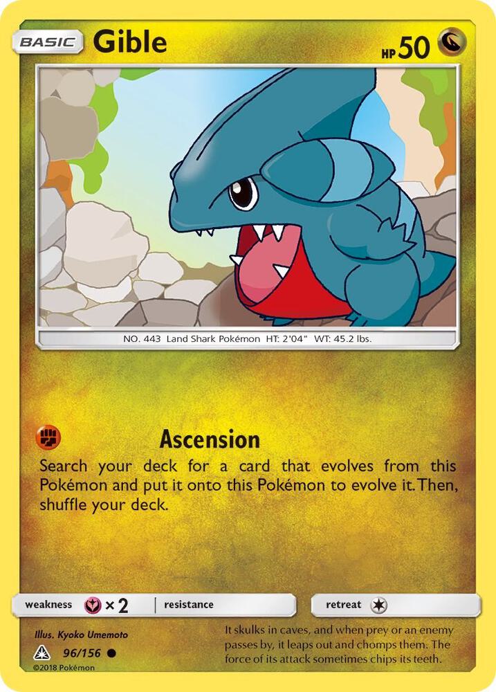 Gible (96) card image