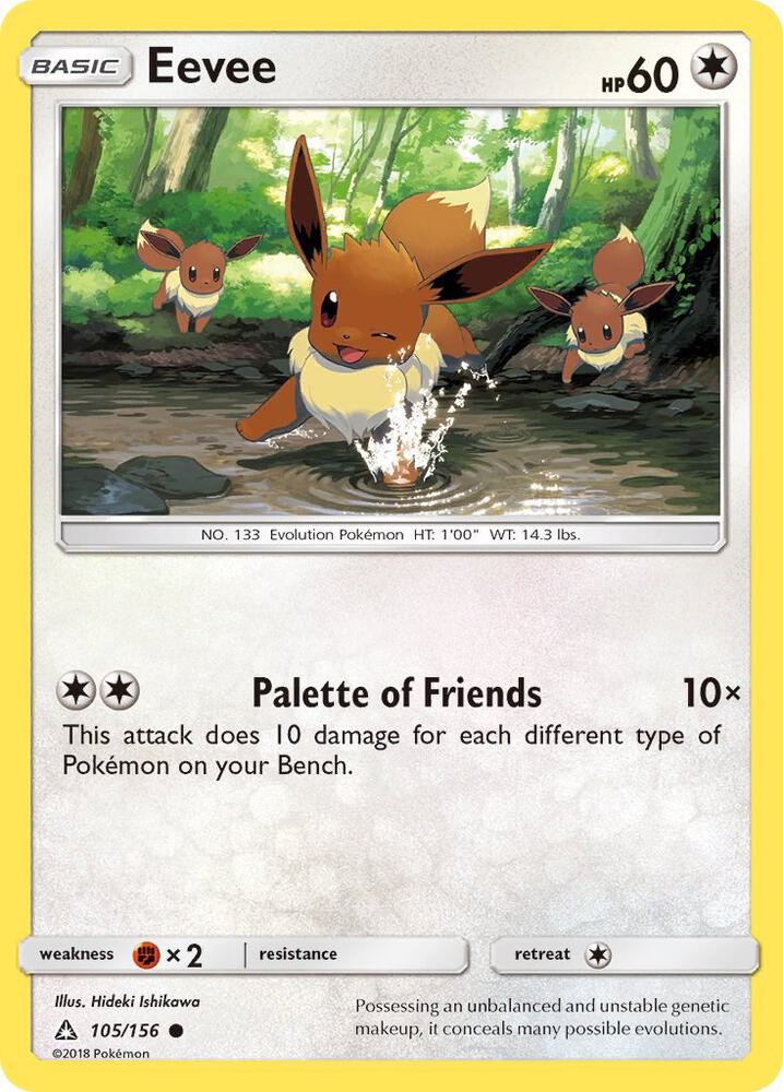 Eevee (105) card image