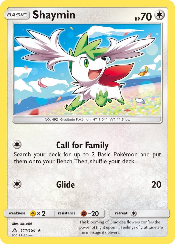 Shaymin (111) card image