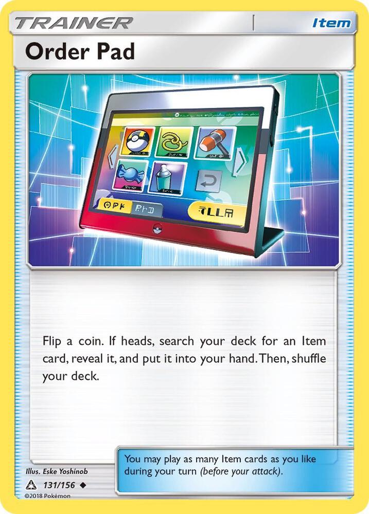 Order Pad card image