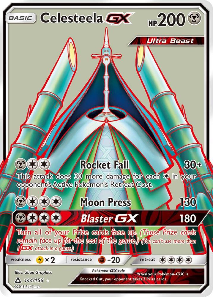 Celesteela GX (Full Art) card image