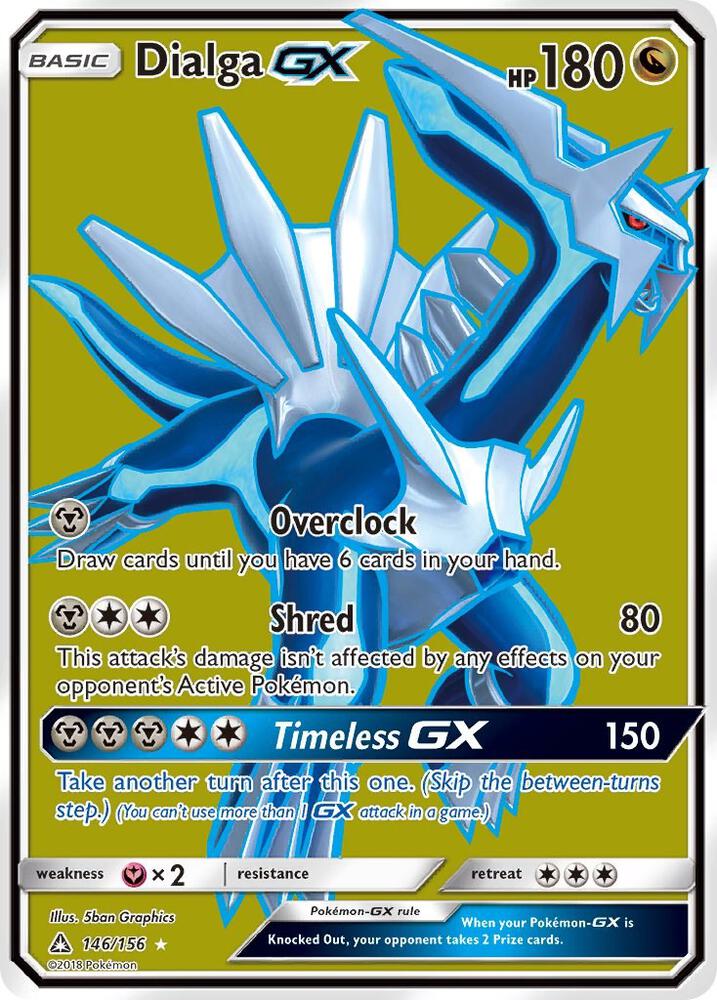 Dialga GX (Full Art) card image