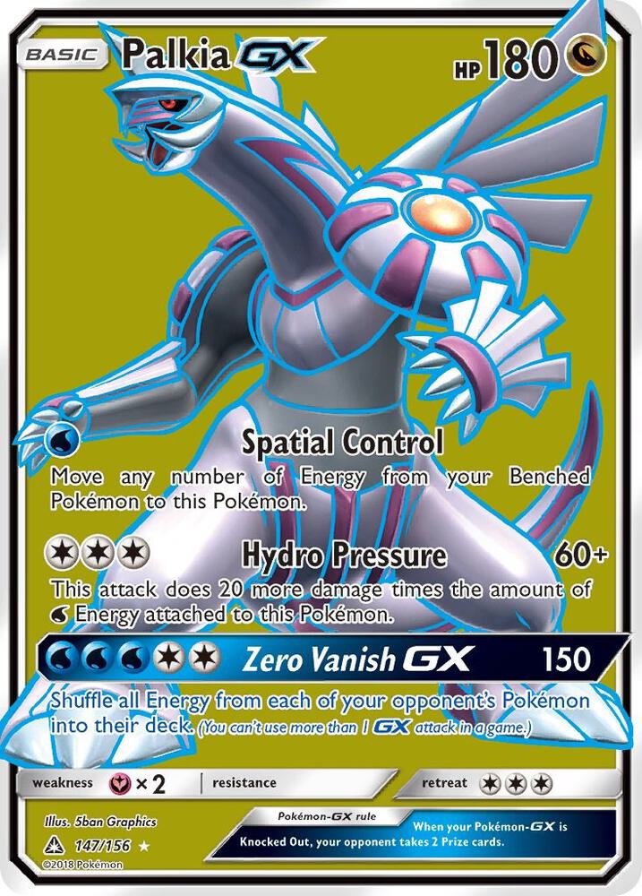 Palkia GX (Full Art) card image