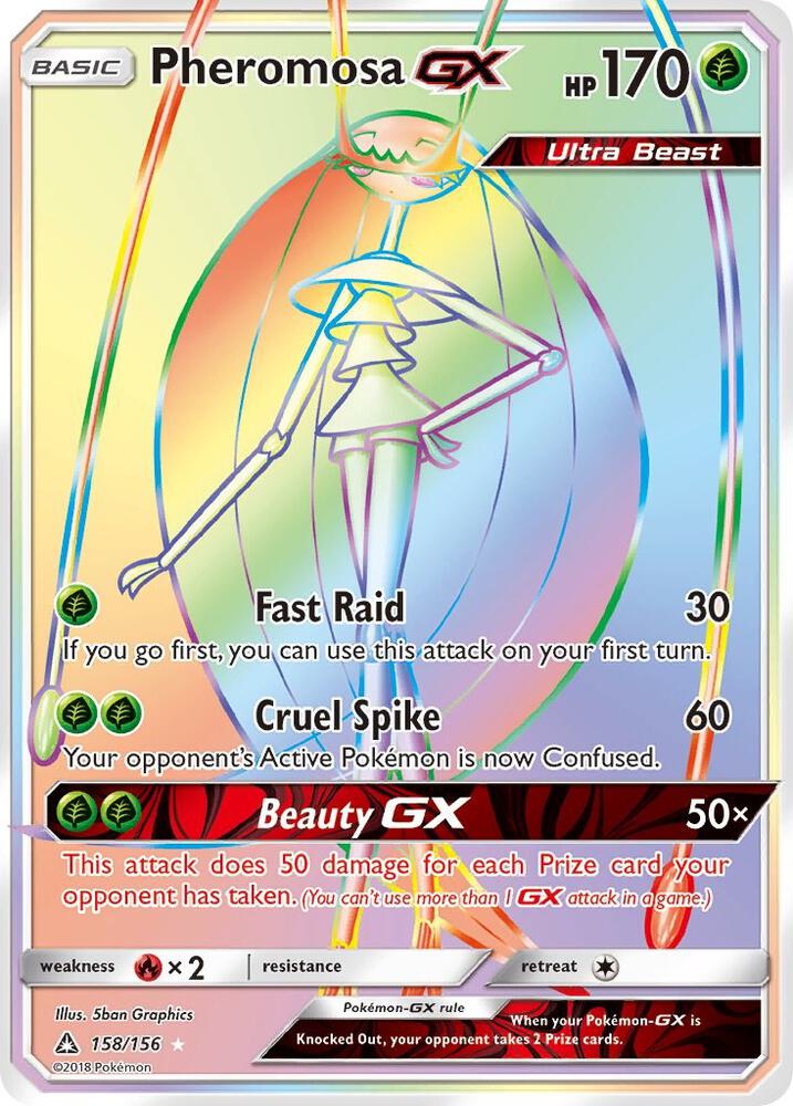 Pheromosa GX (Secret Rare) card image