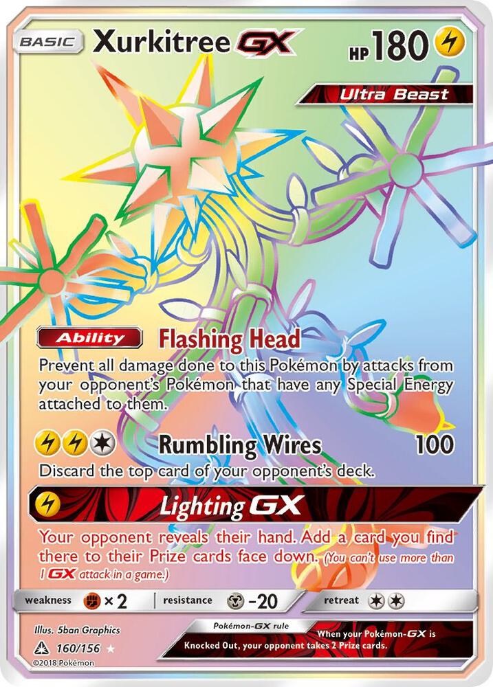 Xurkitree GX (Secret Rare) card image