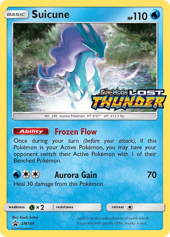 Suicune - SM149 (Prerelease) card image