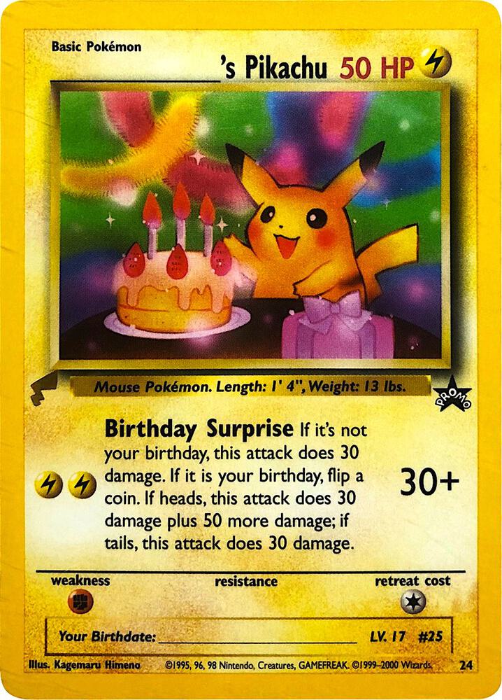 ______'s Pikachu card image