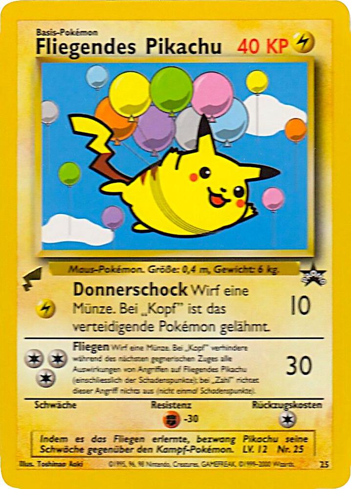 Pikachu (Flying) card image