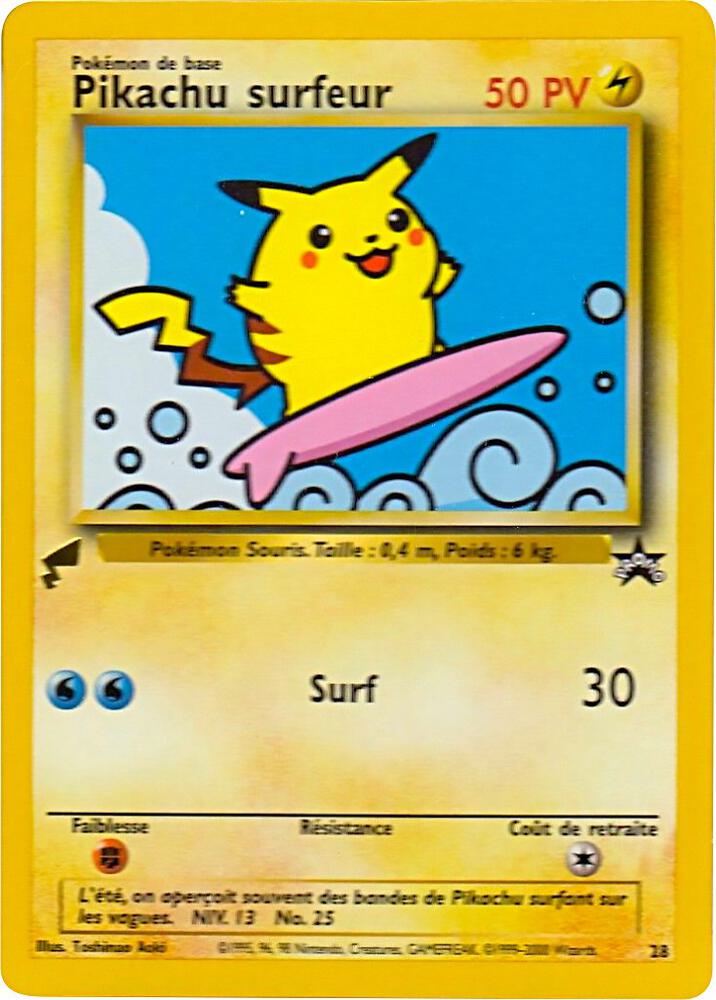 Pikachu (Surfing) card image