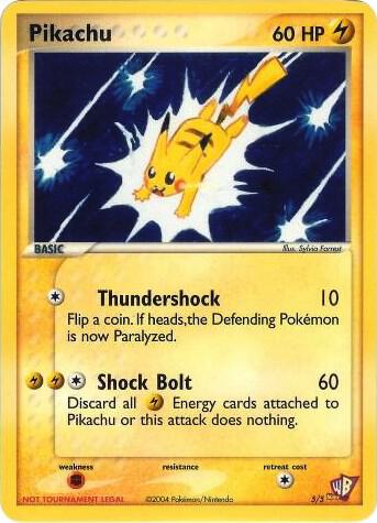 Pikachu - 5/5 card image