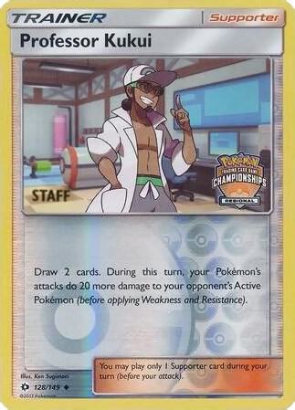 Professor Kukui - 128/149 (Regional Championships) [Staff] card image
