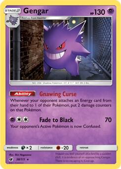 Gengar - 38/111 (Prerelease Kit Exclusive) card image