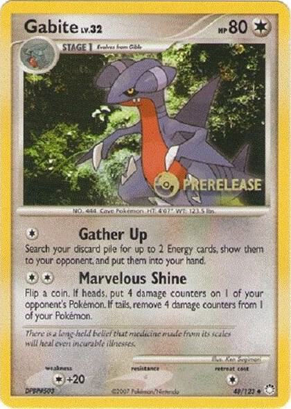 Gabite - 48/124 (Prerelease) card image