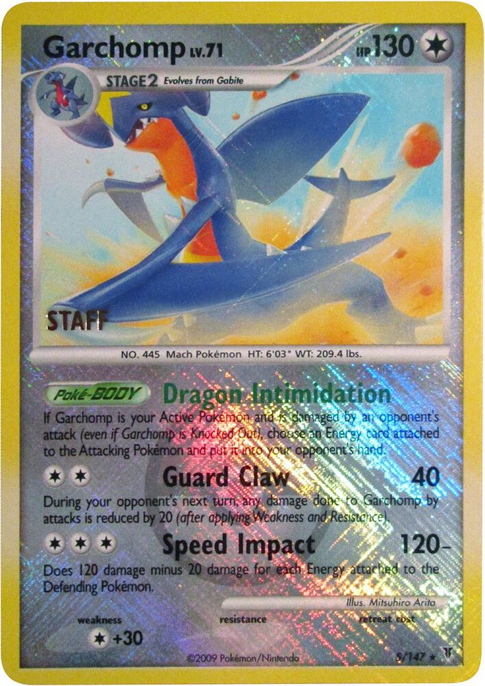 Garchomp - 5/147 (Championship Promo) [Staff] card image