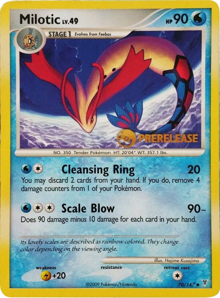 Milotic - 70/147 (Prerelease) card image