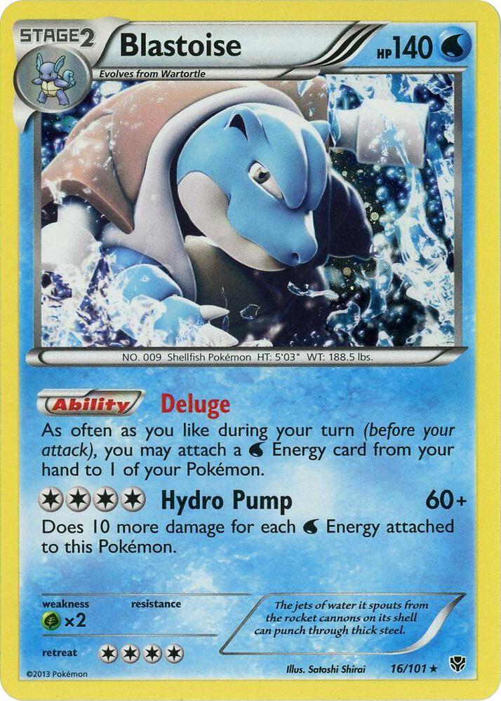 Blastoise - 16/101 (Cosmos Holo) card image