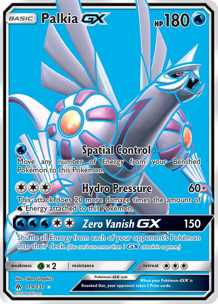 Palkia GX (Full Art) card image