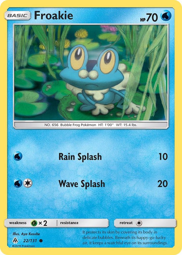 Froakie (22) card image