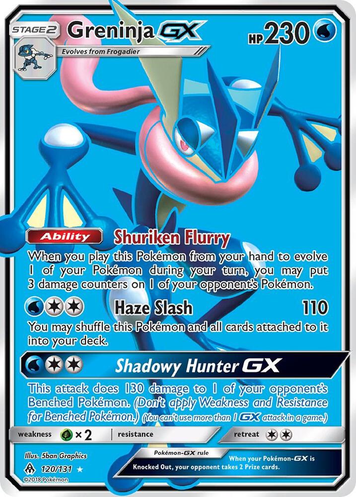 Greninja GX (Full Art) card image