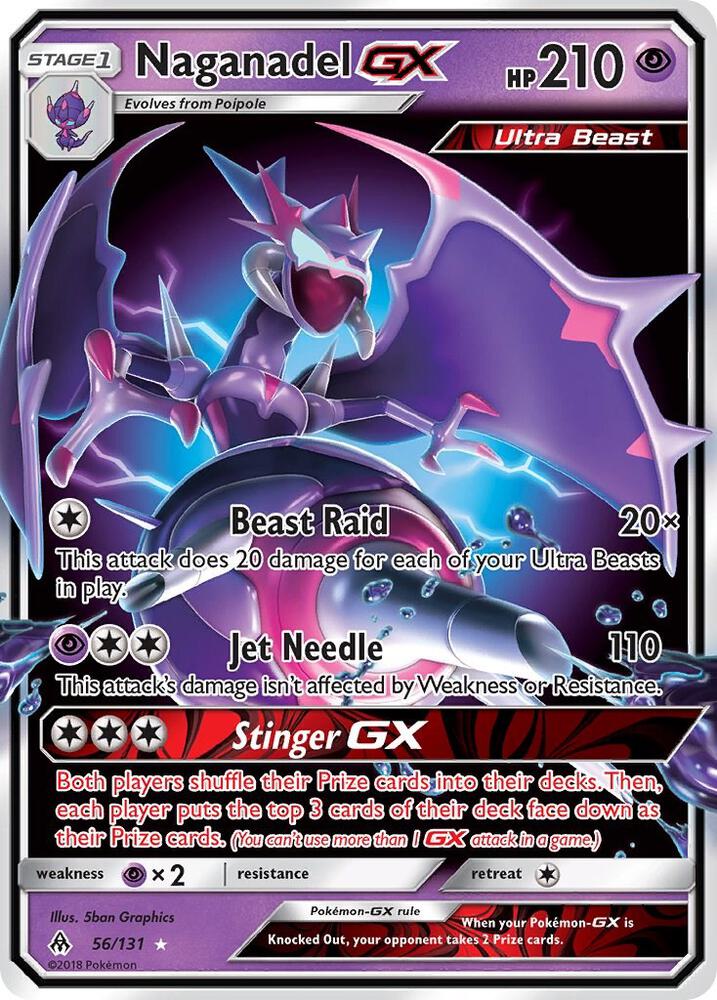 Naganadel GX card image