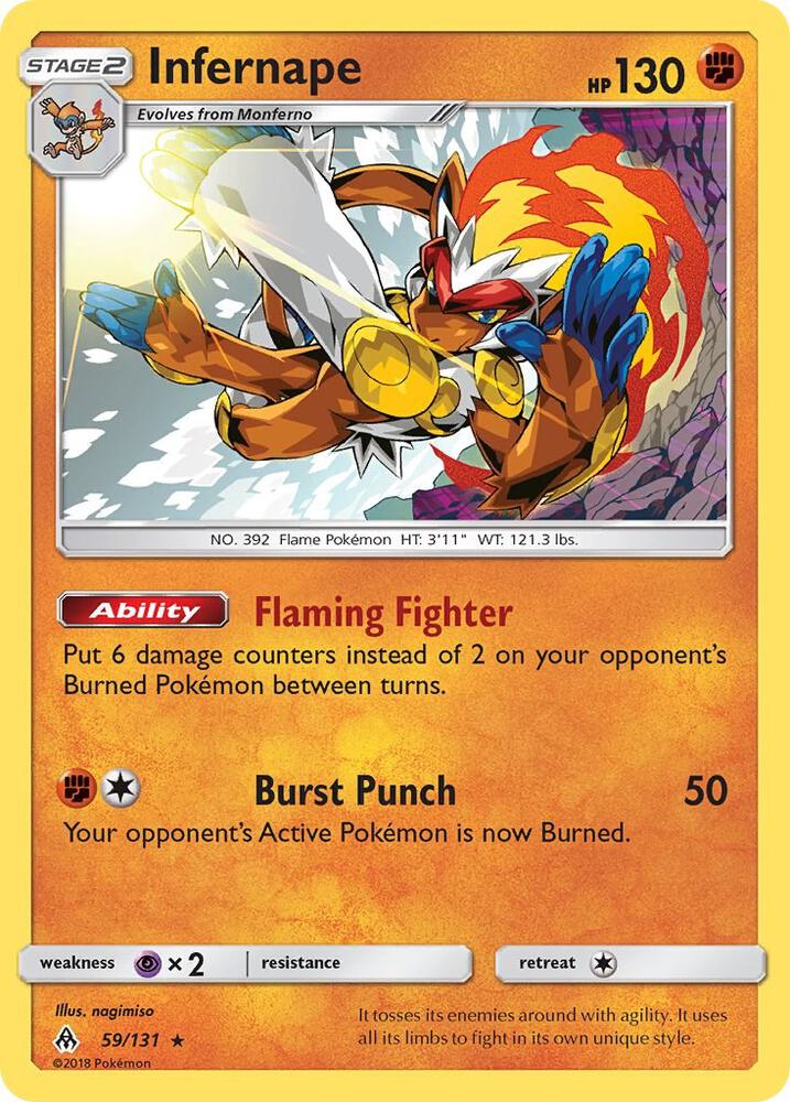 Infernape card image