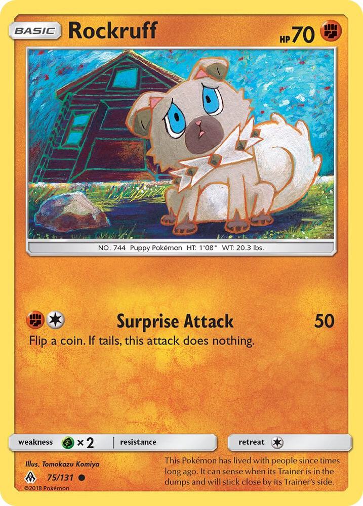 Rockruff card image