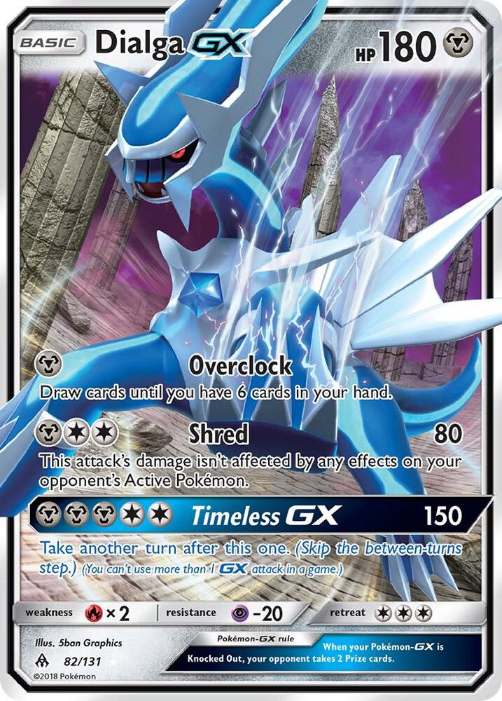 Dialga GX card image