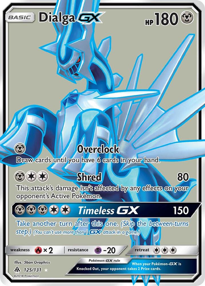 Dialga GX (Full Art) card image