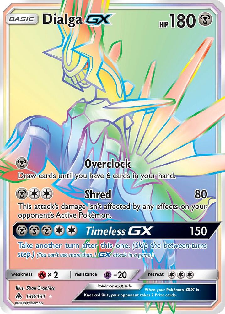 Dialga GX (Secret) card image
