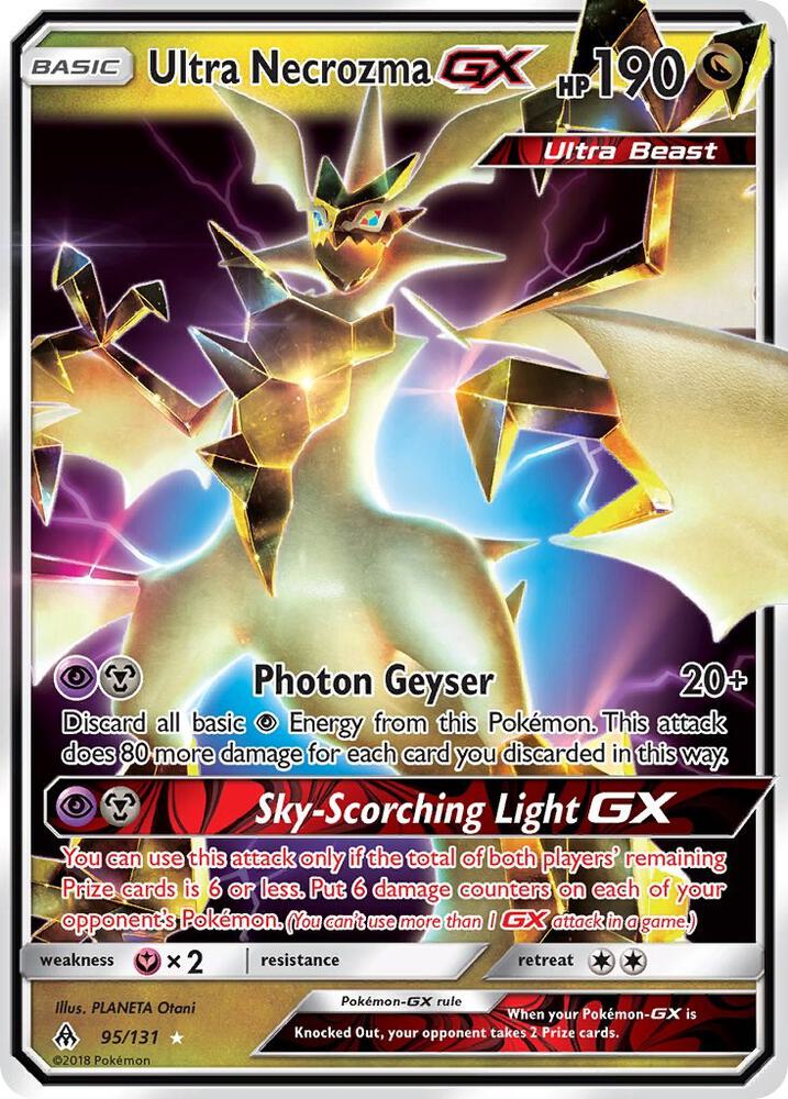 Ultra Necrozma GX card image