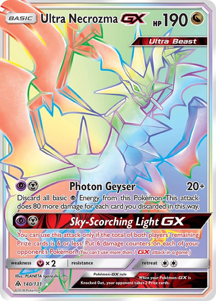 Ultra Necrozma GX (Secret) card image