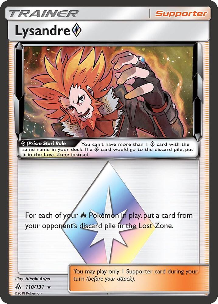 Lysandre Prism Star card image