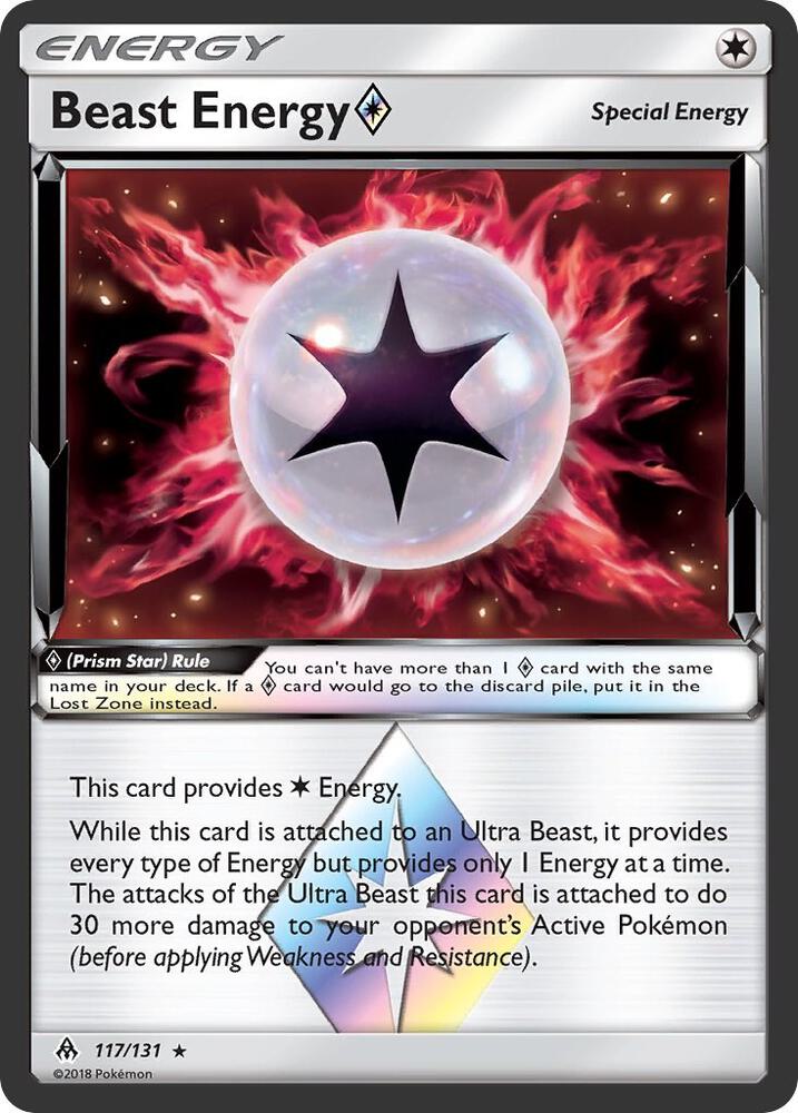 Beast Energy Prism Star card image
