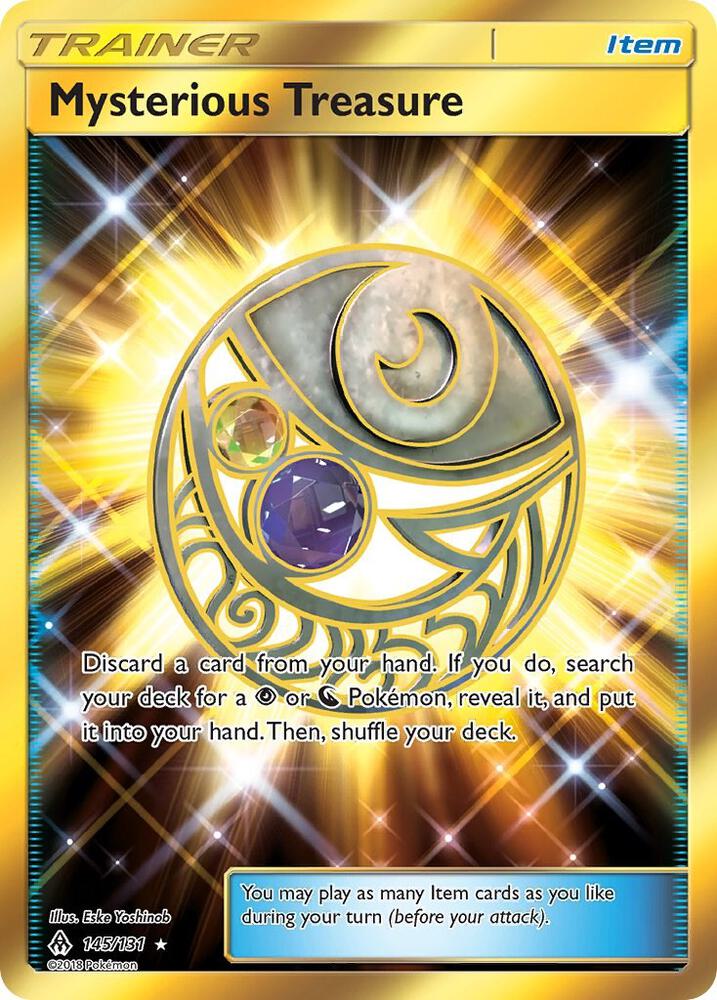 Mysterious Treasure (Secret) card image