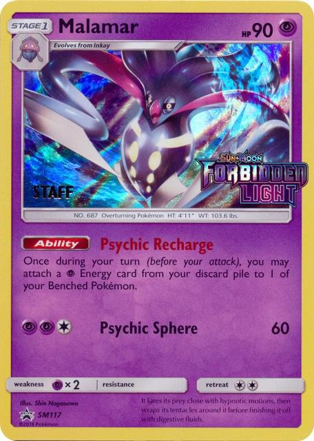 Malamar - SM117 (Prerelease) [Staff] card image