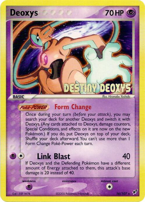 Deoxys (Normal Forme) - 16/107 (Movie Promo) card image