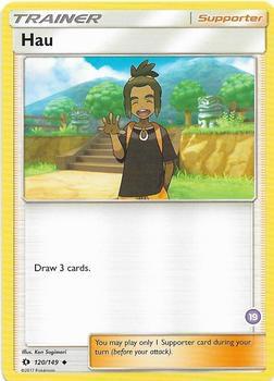 Hau (19) (Alolan Sandslash Half-Deck) card image