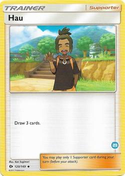 Hau (23) (Alolan Ninetales Half-Deck) card image