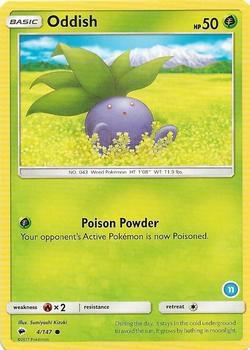 Oddish (11) card image