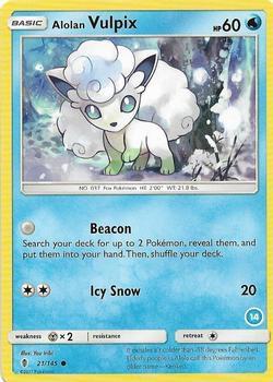 Alolan Vulpix (14) card image