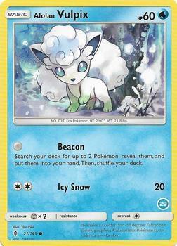 Alolan Vulpix (29) card image