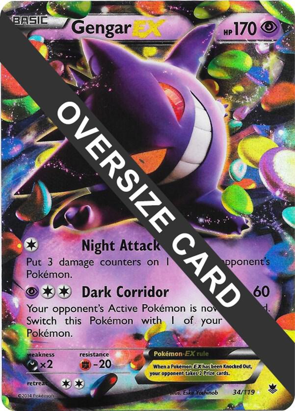 Gengar EX - 34/119 card image