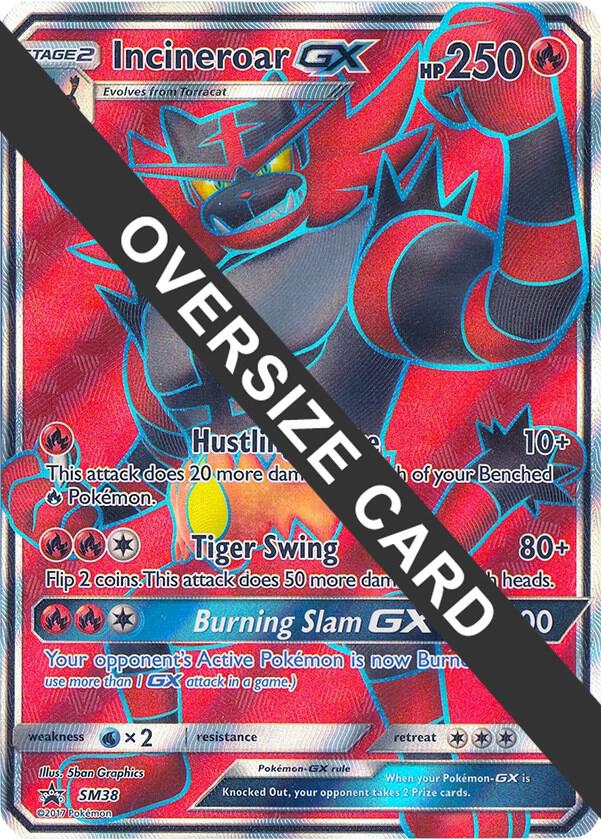 Incineroar GX - SM38 (SM Black Star Promo) card image