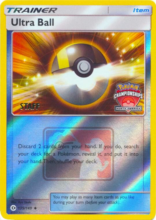 Ultra Ball - 135/149 (North America Championships) [Staff] card image